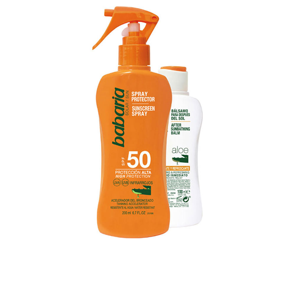 Babaria Solar Aloe Vera Spf50 Leche Set - Salevare.com
