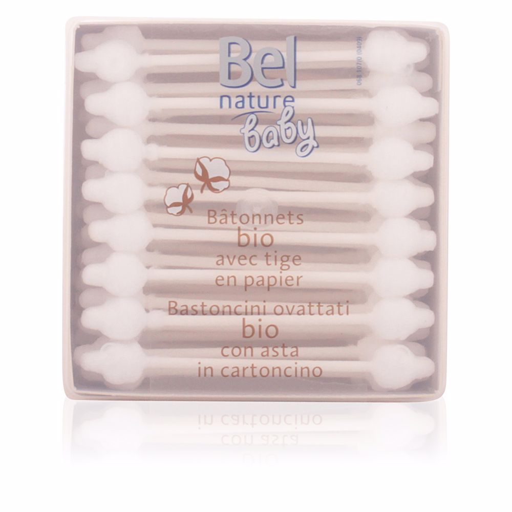 NATURE ECOCERT bastoncillos seguridad algodón 100% 60 pz