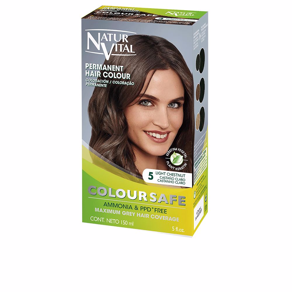 COLOURSAFE permanent dye #5-light brown