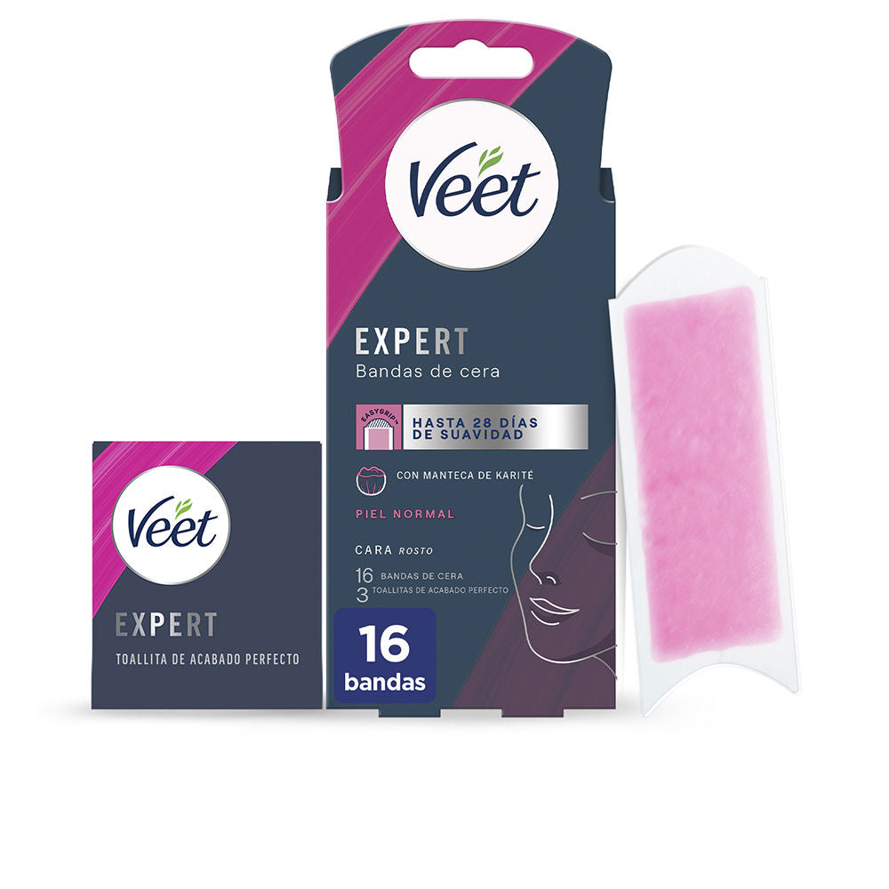 EXPERT FACIAL wax strips normal skin 16 u