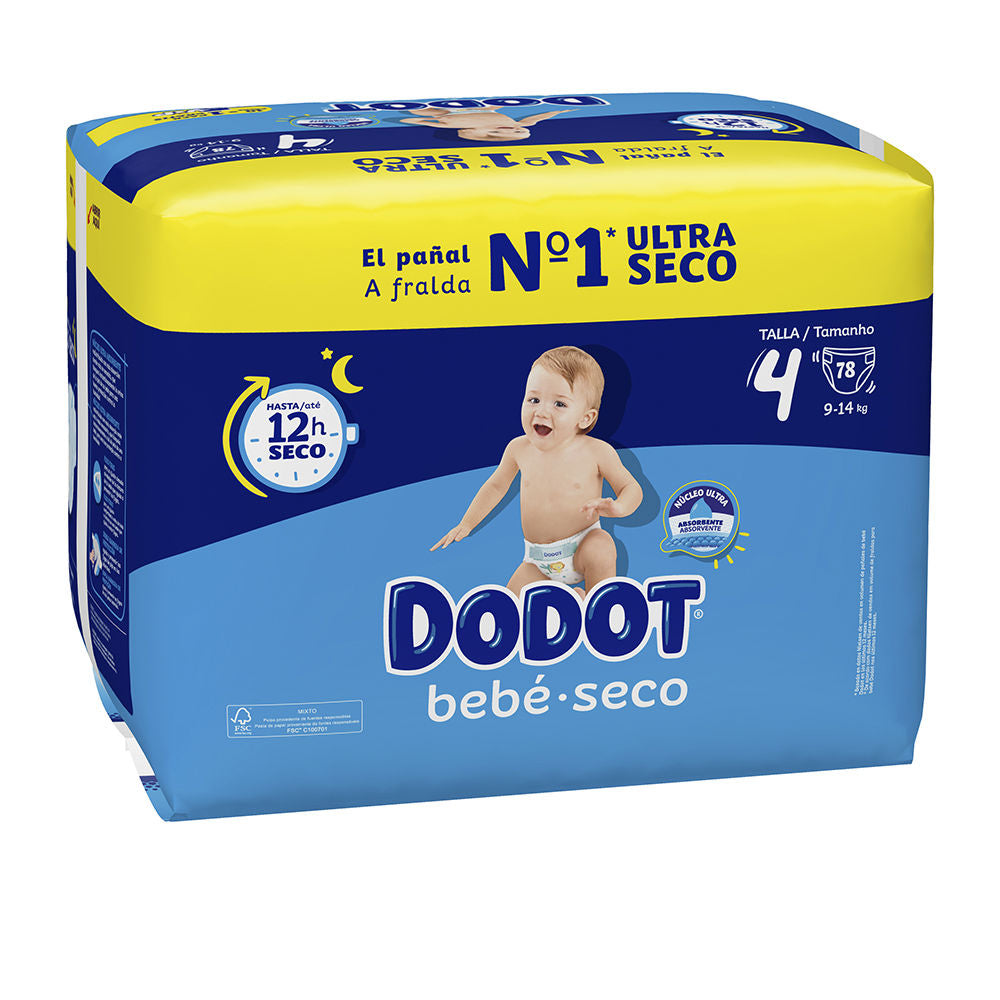 DODOT STAGES size 4 nappies 9-14 kg 78 u
