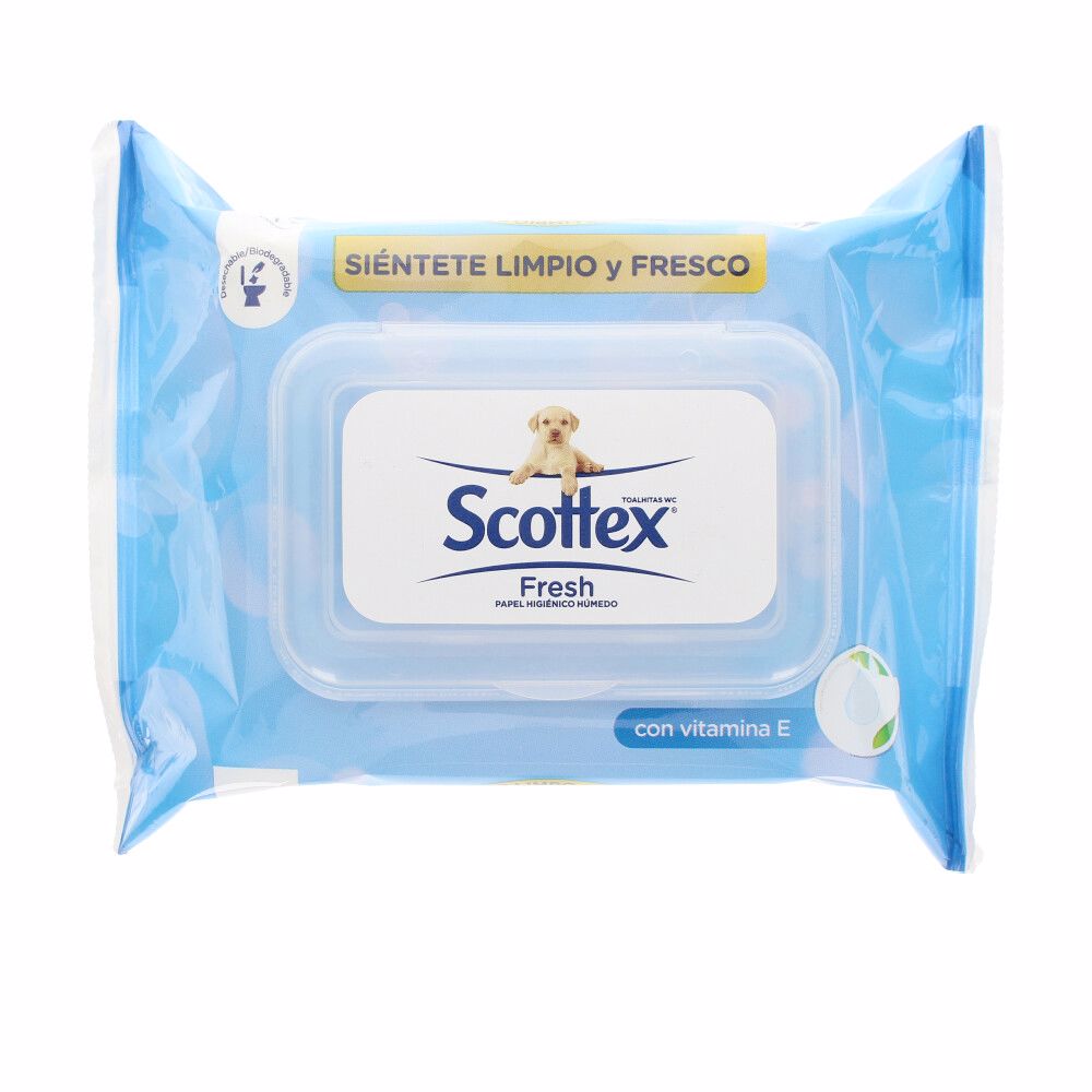 SCOTTEX original wet toilet paper 74 u
