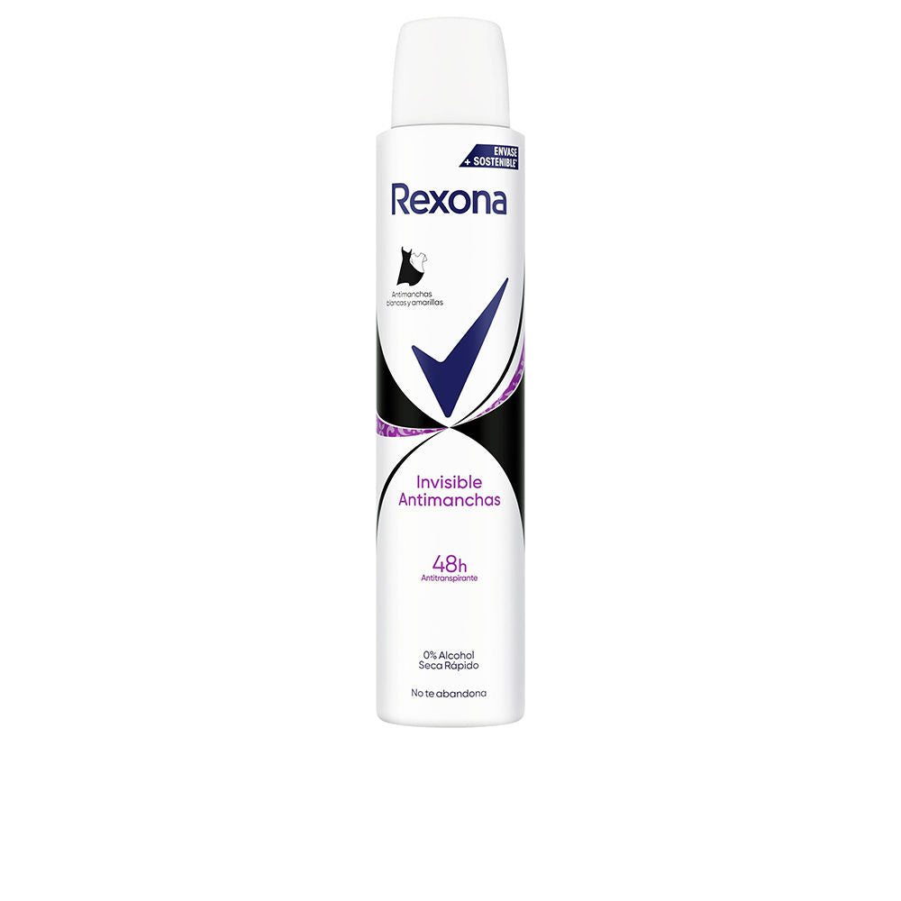 REXONA INVISIBLE ANTI-STAIN 48h deo vapo 200 ml