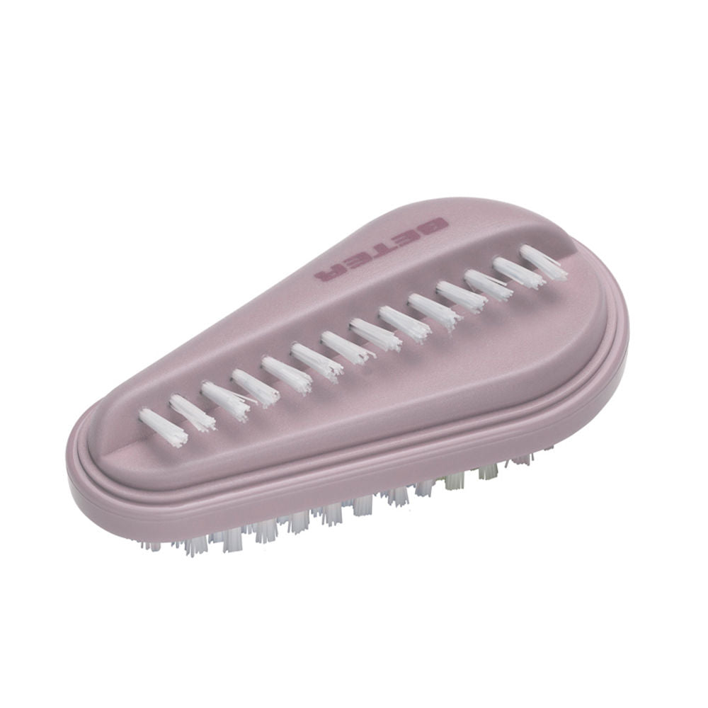 DOUBLE NAIL BRUSH, nylon bristles #gray 1 unit