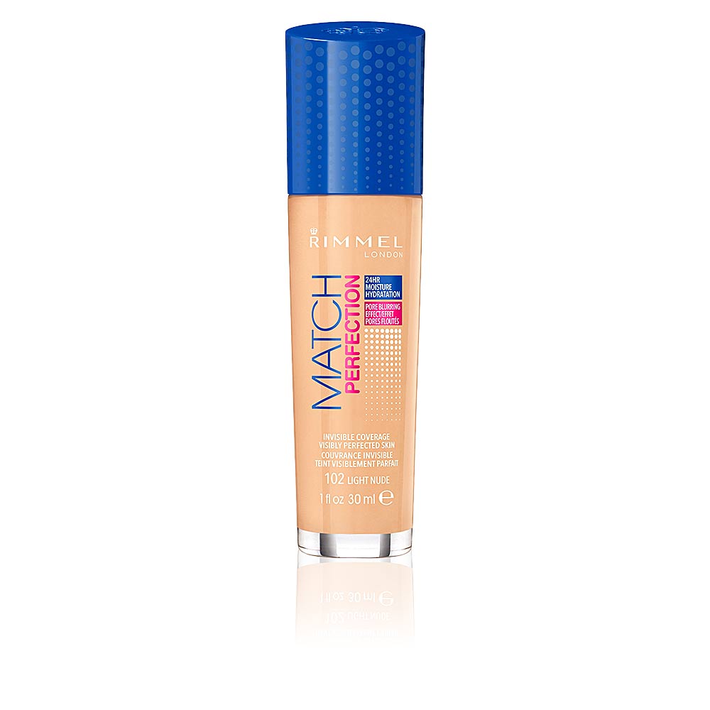 MATCH PERFECTION foundation #102 -light nude