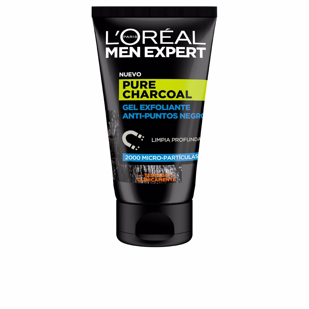 L'Oréal Paris Men Expert Pure Charcoal Gel Exfoliante P.Negros 100 Ml - Salevare.com