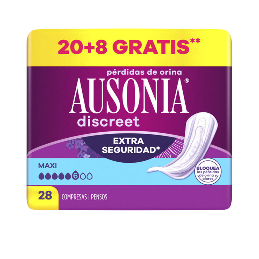 DISCREET maxi incontinence pads 28 units