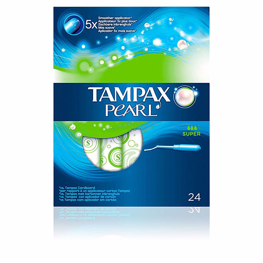 TAMPAX PEARL tampón super 24 uds