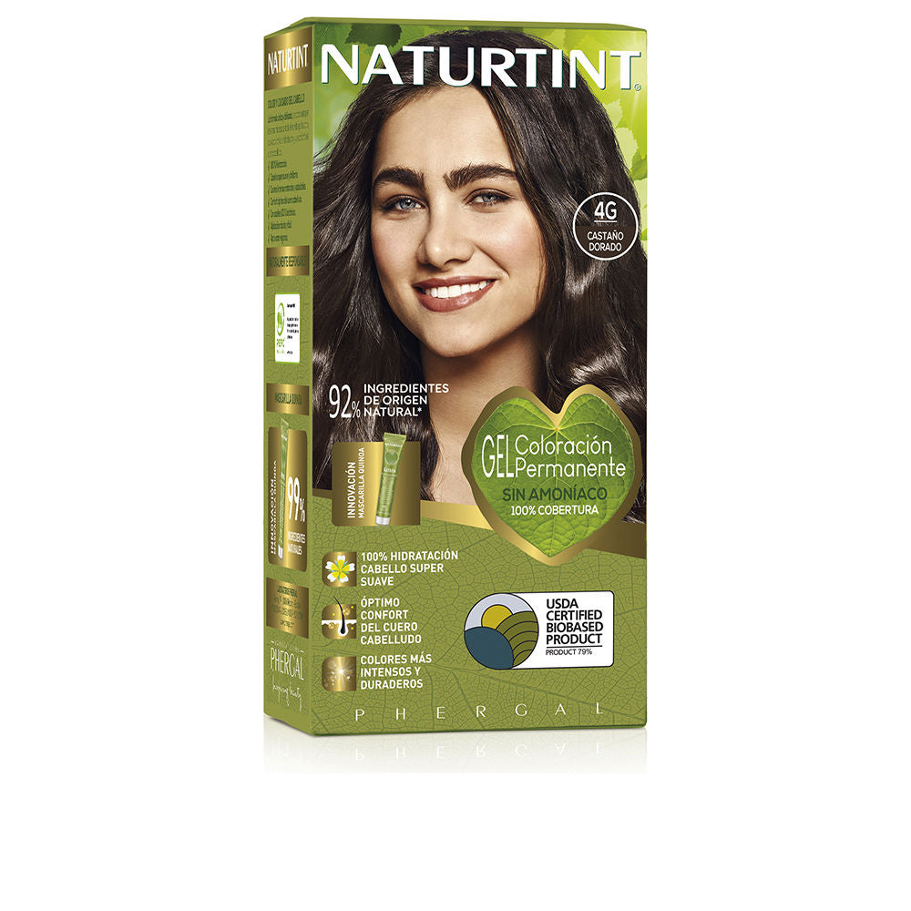 NATURTINT ammonia-free hair color #4G-Golden Chestnut 170 ml