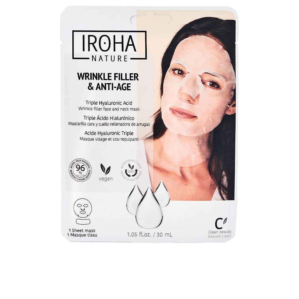 WRINKLE FILLER & ANTI-AGE wrinkle filler face & neck mask 30 ml