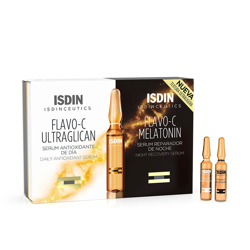 ISDINCEUTICS Flavo-C Melatonin + Ultraglican 10 + 10 ampoules