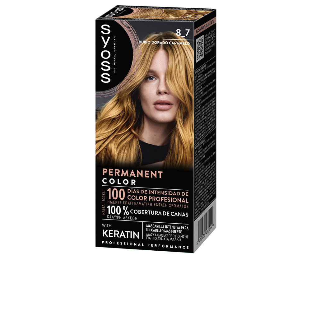 PERMANENT COLOR #8.7-Rub Dorad Caramelo 1 u