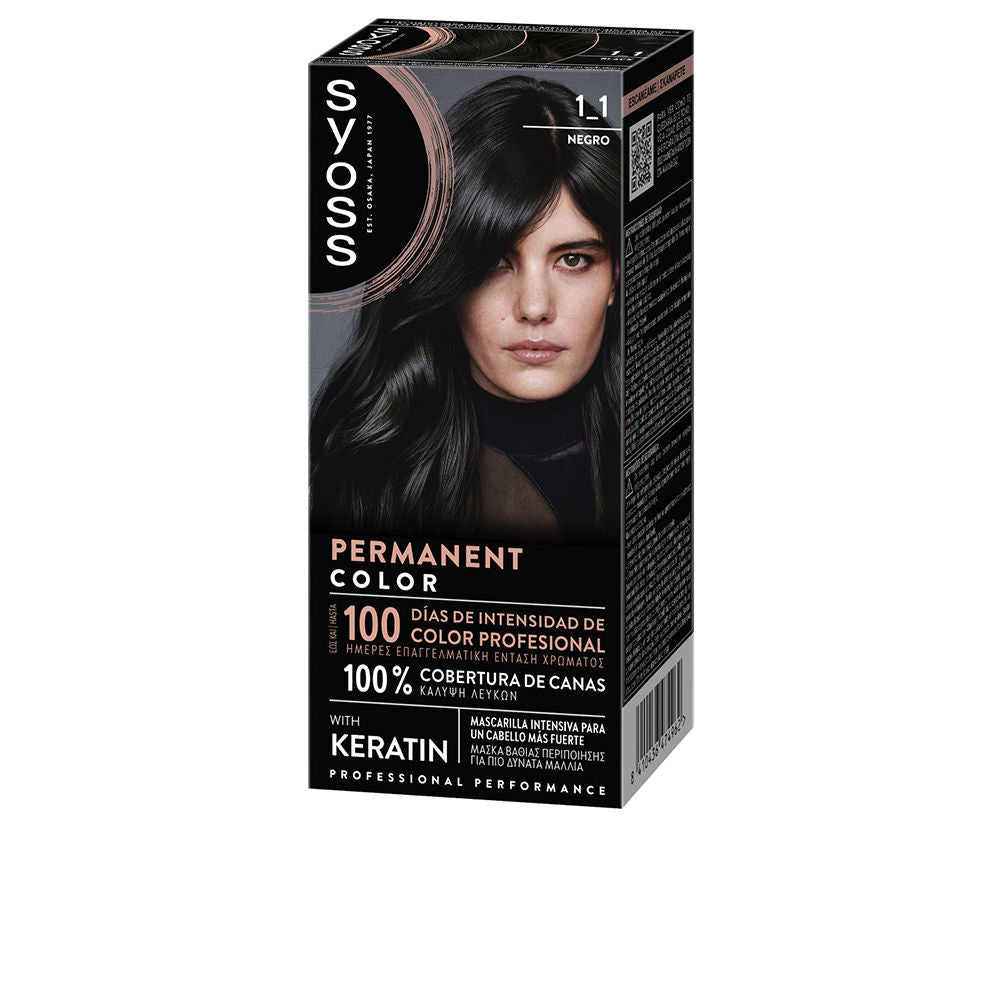 PERMANENT COLOR #1.1-Negro 1 u