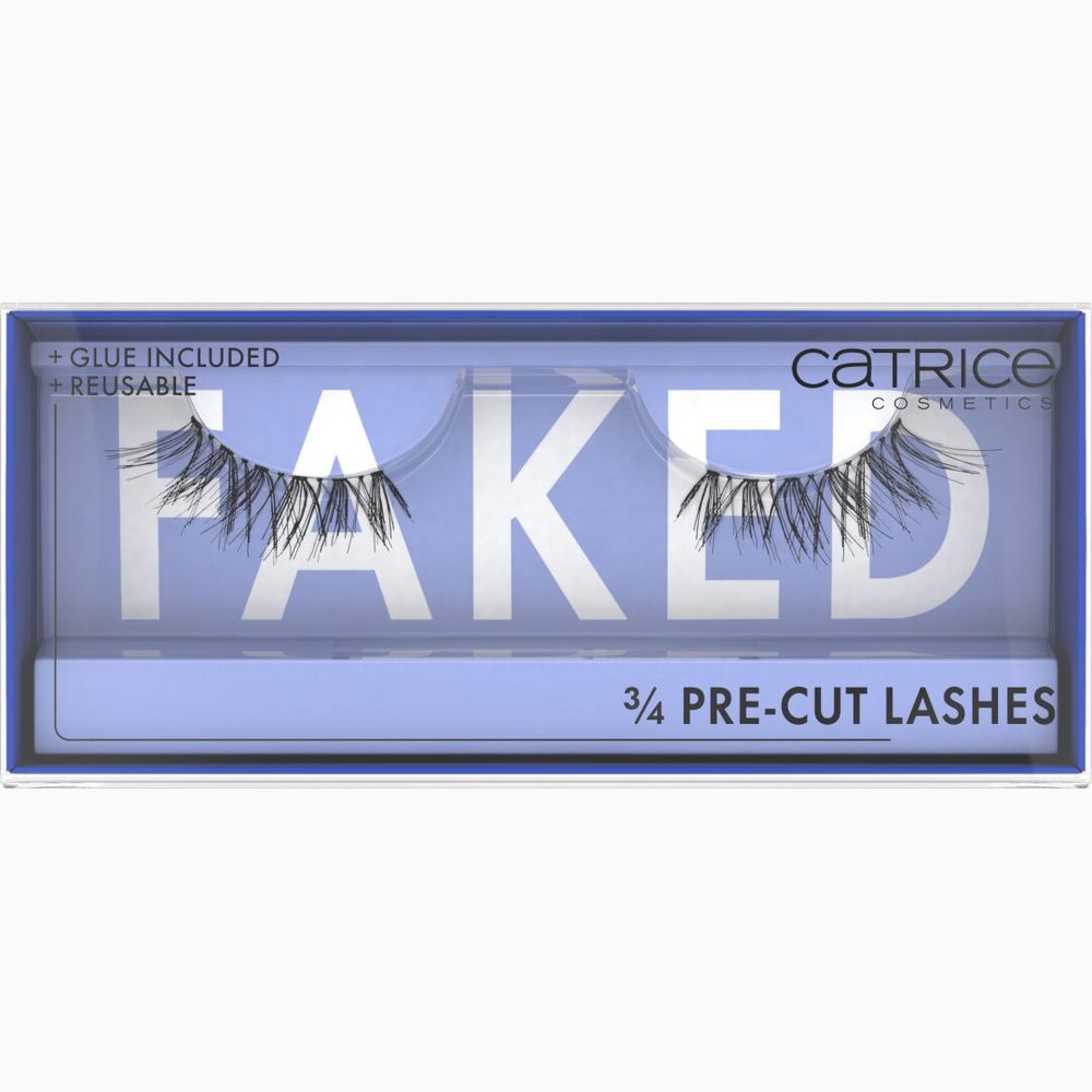FAKED 3/4 PRE-CUT artificial eyelashes 1 u