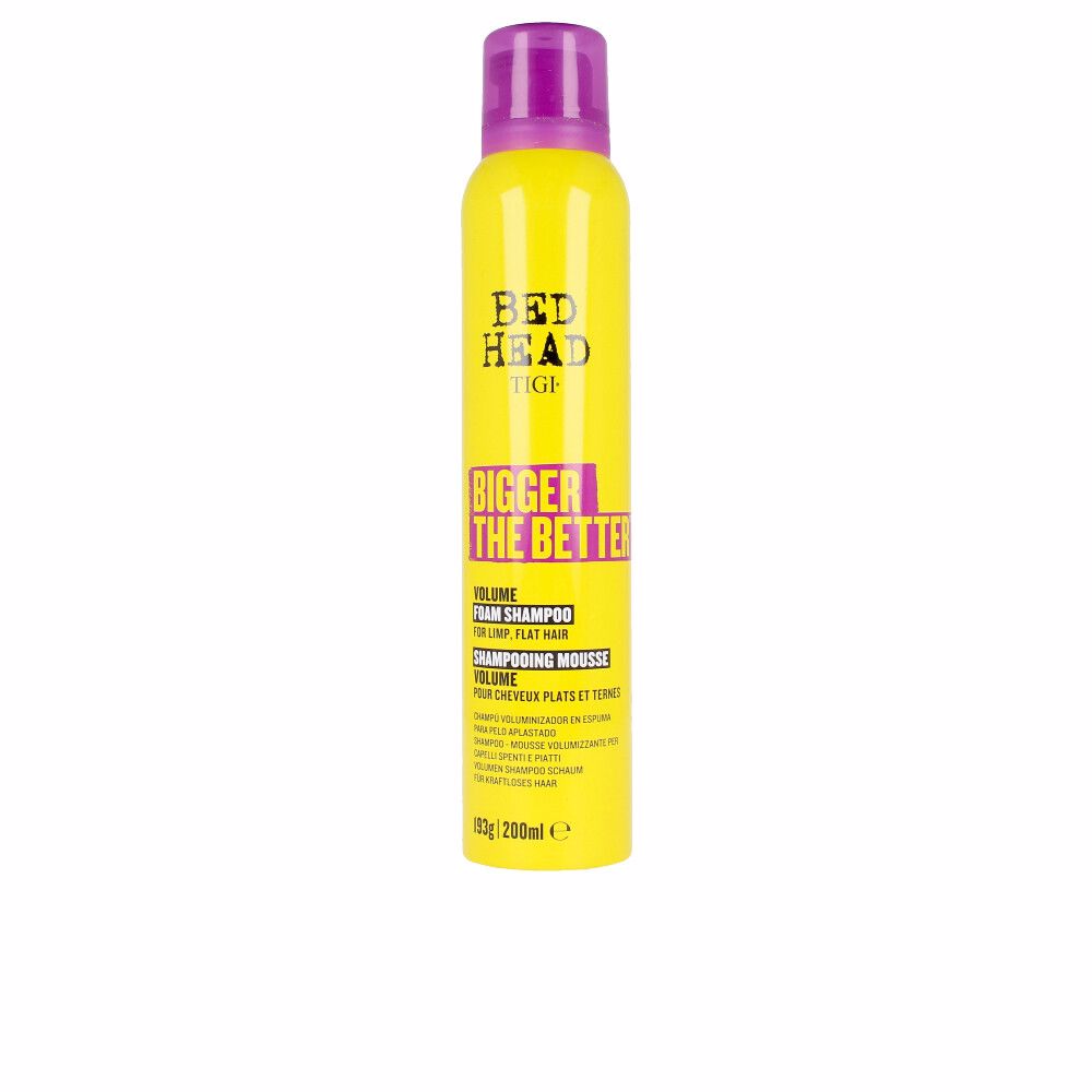 Tigi Bed Head Bigger The Better Volume Foam Shampoo 200 Ml