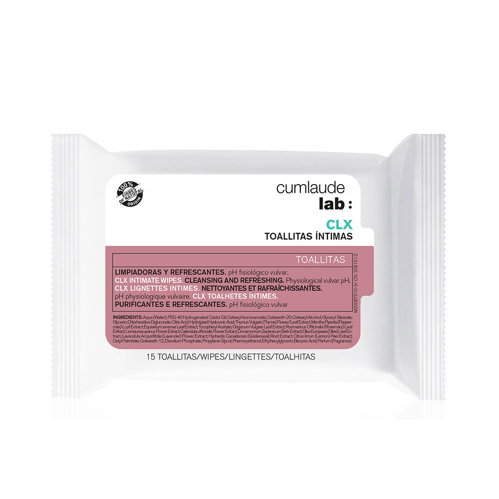 CLX INTIMATE HYGIENE wipes 15 u