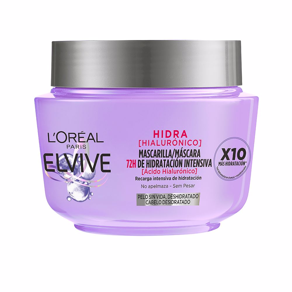 L'Oréal Paris Elvive Hydra Hyaluronic 72H Hydration Mask 300 Ml
