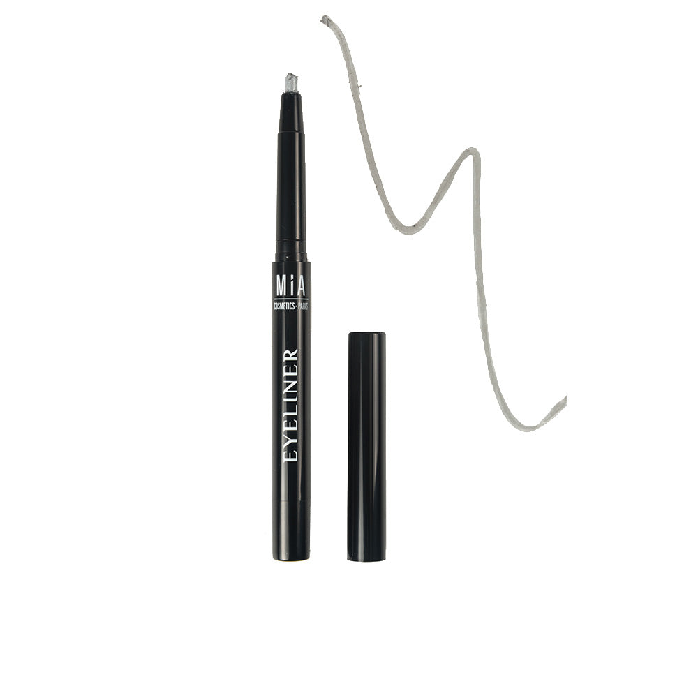 EYELINER #silver grey