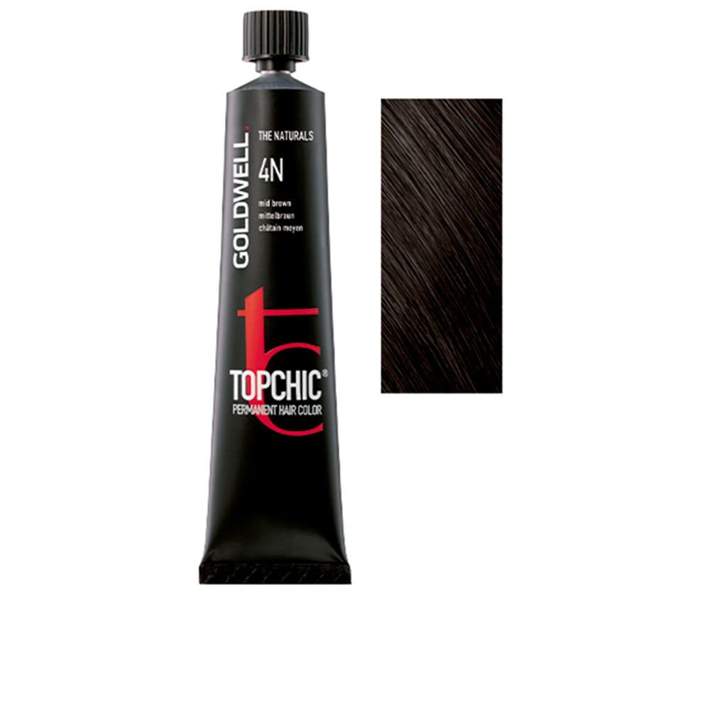 Goldwell Topchic Permanent Hair Color #4N 60 Ml