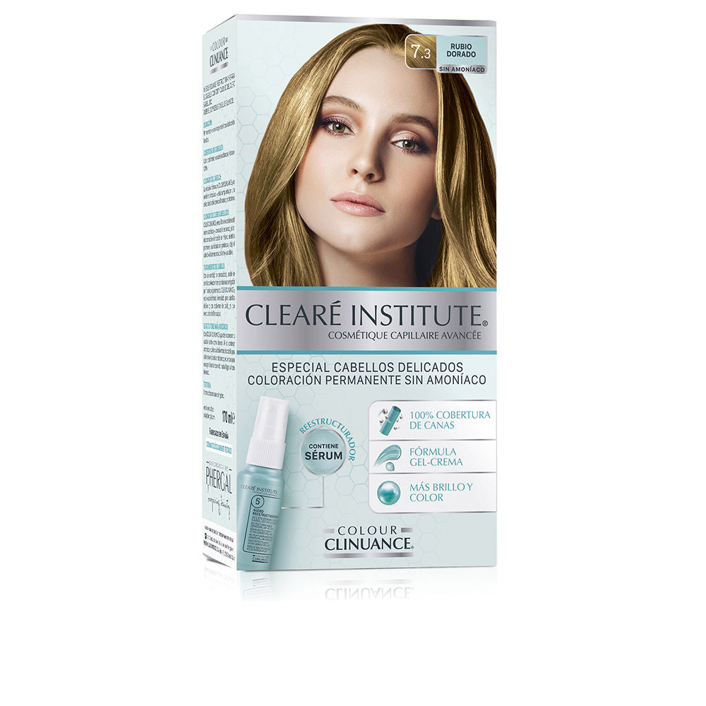 Clearé Institute Colour Clinuance Delicate Hair #7.3-Golden Blonde 1 U