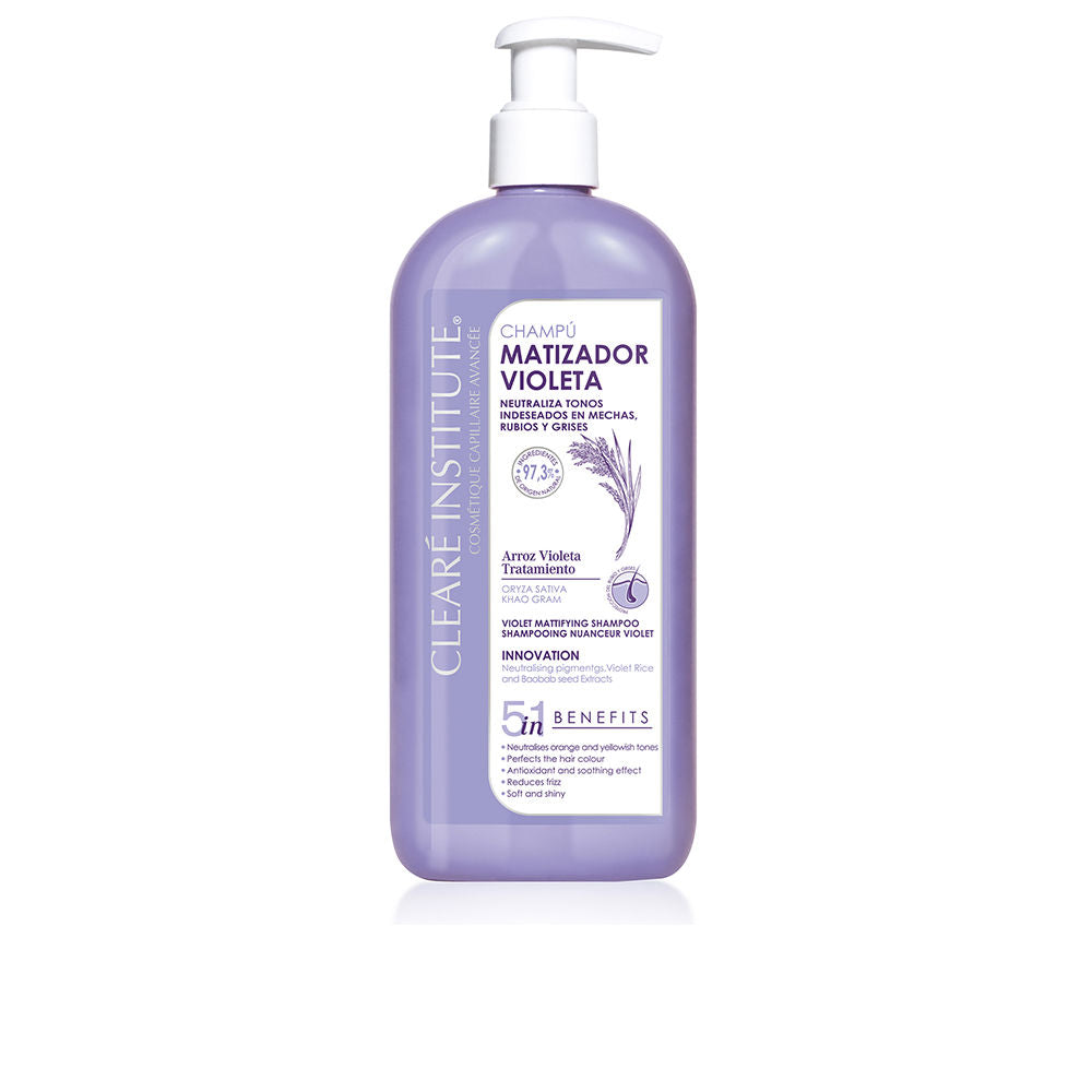 Clearé Institute Violet Matizer Shampoo 400 Ml