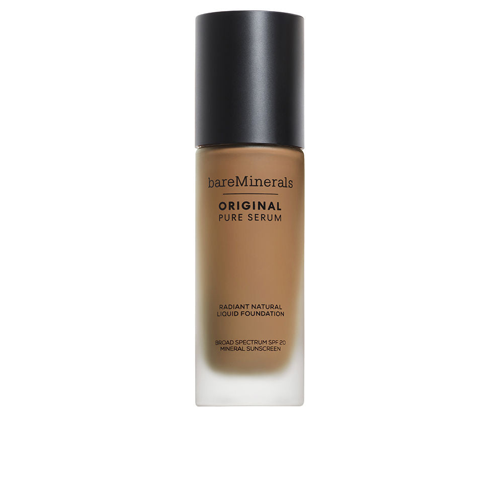 Bare Minerals Original Pure Serum Liquid Foundation #Medium Deep Warm 4.5 30 Ml - Salevare.com