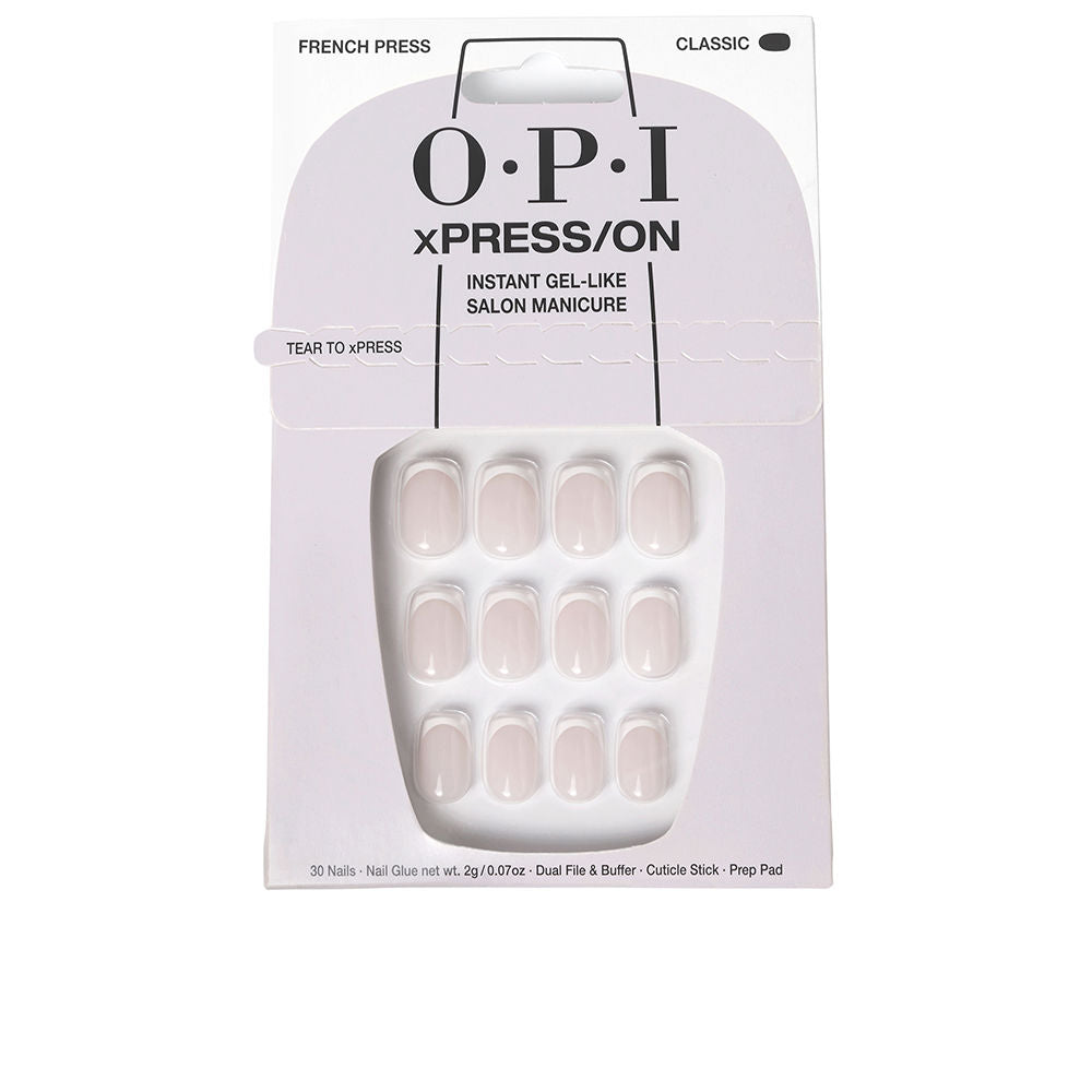 Opi Opi Xpress/On Artificial Nails Nail Art #French Manicure 30 U - Salevare.com