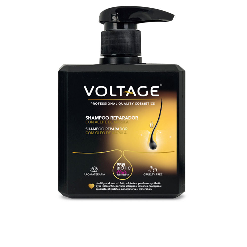 Voltage Cosmetics Prebiotic Hair Technology Repair Shampoo With Marula Oil 500 Ml