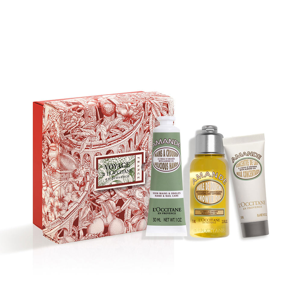 L'Occitane En Provence Almendra Cuidado Corporal Estuche 3 Pz - Salevare.com