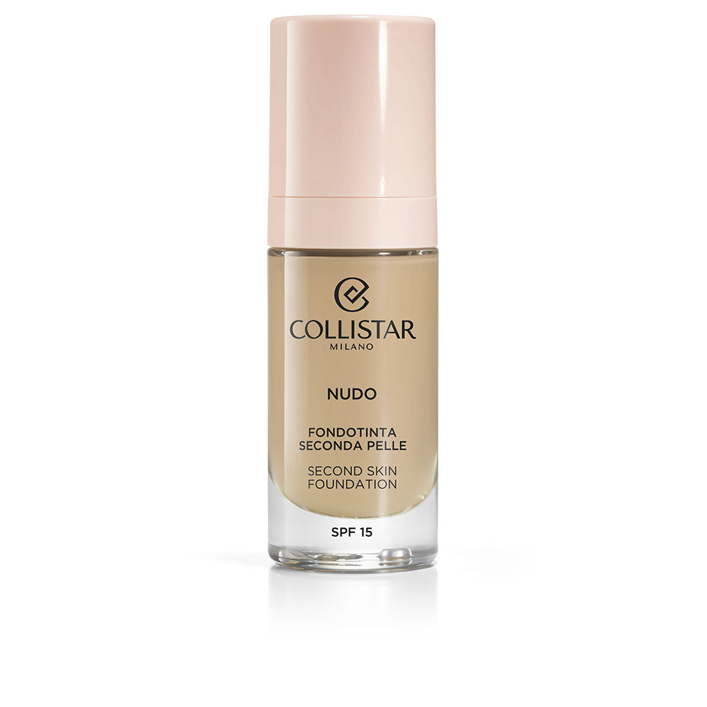 Collistar Nudo Second Skin Foundation Spf15 #2G-Golden Beige 30 Ml - Salevare.com