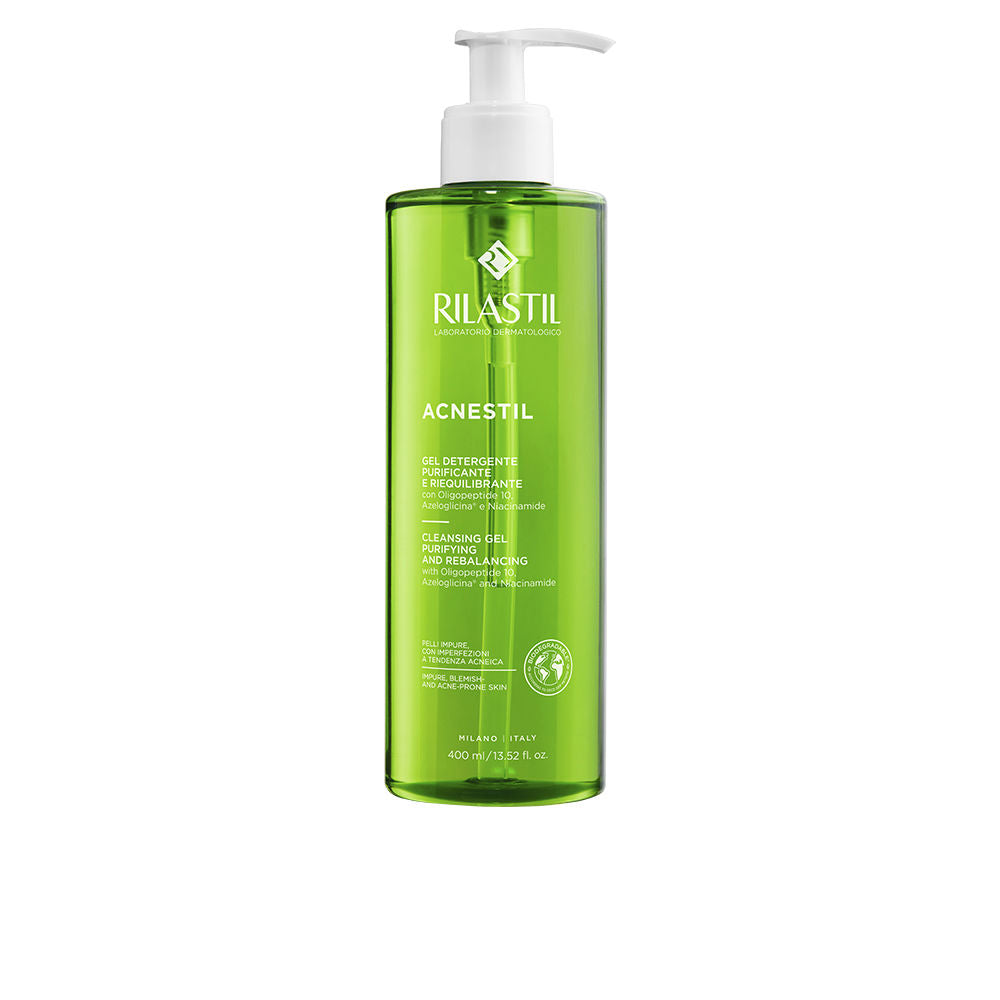 Rilastil Acnestil Purifying Cleansing Gel 400 Ml - Salevare.com