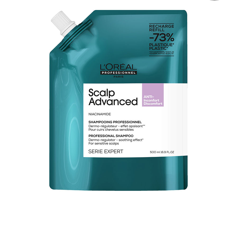 L'Oréal Professionnel Paris Scalp Advanced Sensitive Scalp Shampoo Refill 500 Ml