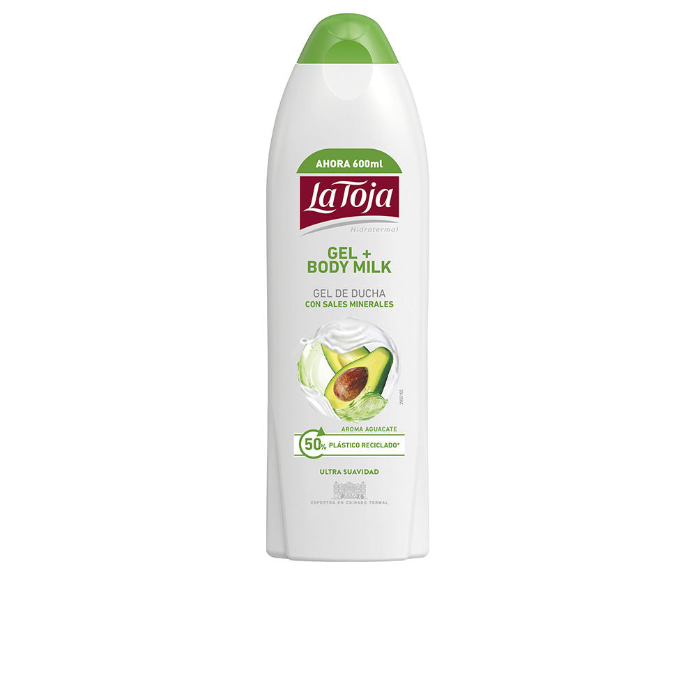 La Toja Avocado Shower Gel + Cream 600 Ml - Salevare.com