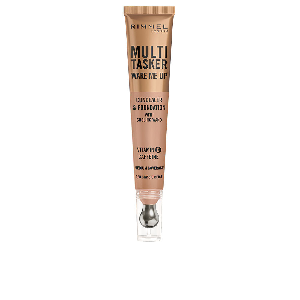 Rimmel London Multitasker Wake Me Up Concealer And Foundation #Classic Beige 20 Ml - Salevare.com