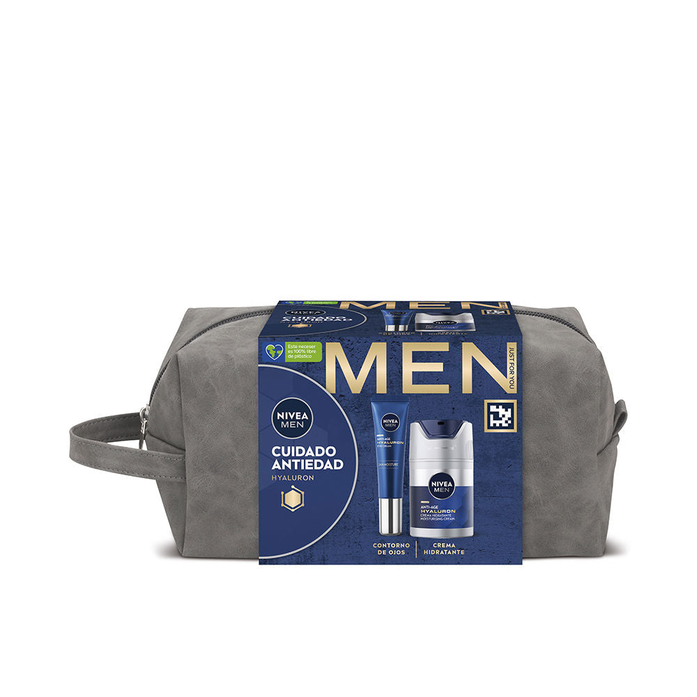 Nivea Men'S Toiletry Bag Anti-Aging Care Case 3 Pcs - Salevare.com