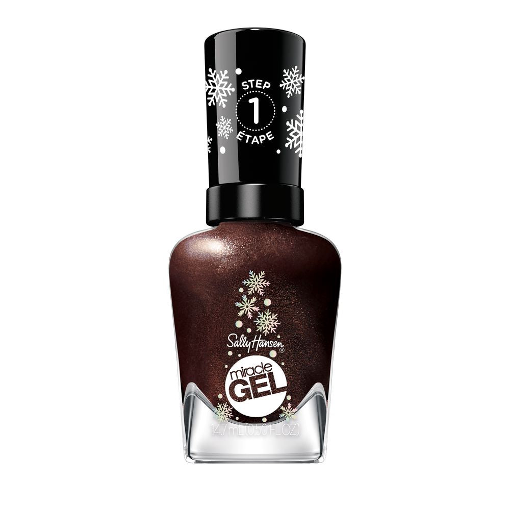 Sally Hansen Miracle Gel Holiday Nail Polish #922-Hot Cocoa Cuddles 9.17 Ml - Salevare.com