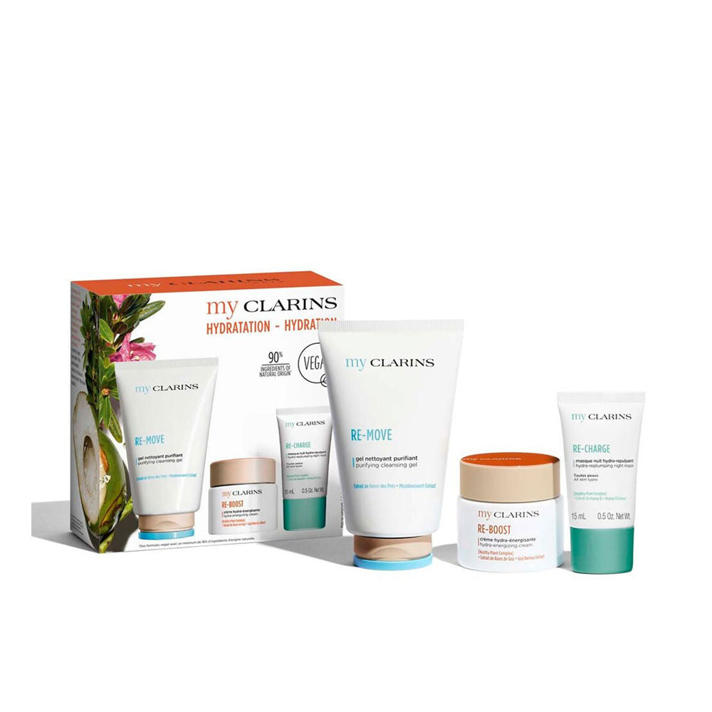 Clarins My Clarins Re-Boost Refreshing Moisturizing Cream Case 3 Pcs - Salevare.com