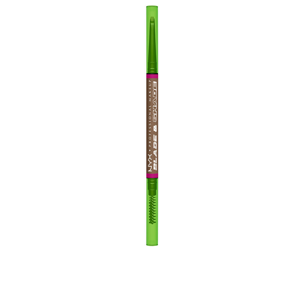 Nyx Professional Make Up Blade &Amp; Shade Nano Eyebrow Pencil #04-Taupe 1 Unit - Salevare.com