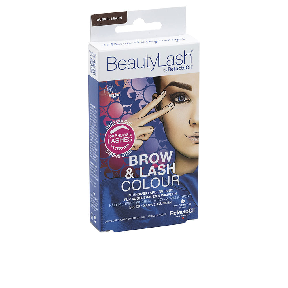 Refectocil Beautylash Brow &Amp; Lash Colour Eyebrow And Eyelash Tint Kit #Dark Brown 1 Unit - Salevare.com
