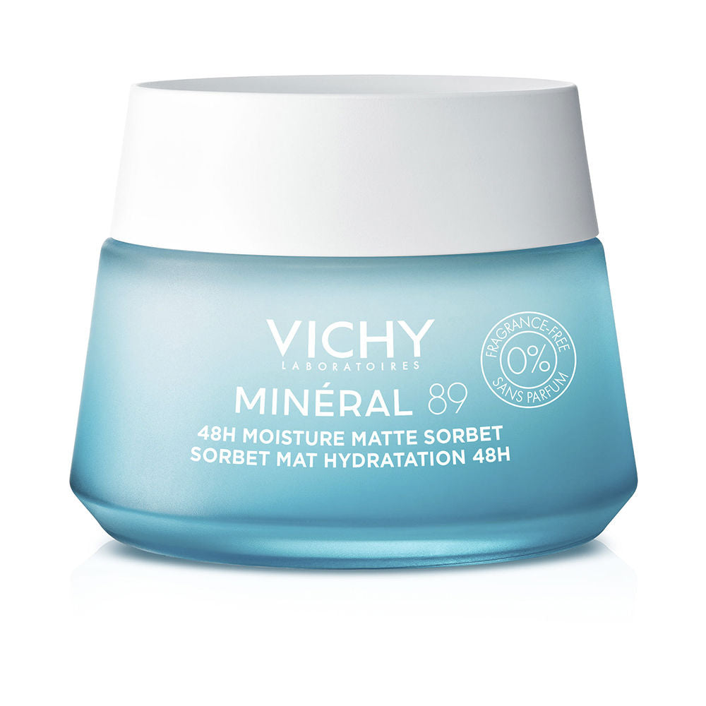 Vichy Minéral 89 48H Moisturizing Matte Sorbet Gel With Hyaluronic Acid 50 Ml - Salevare.com