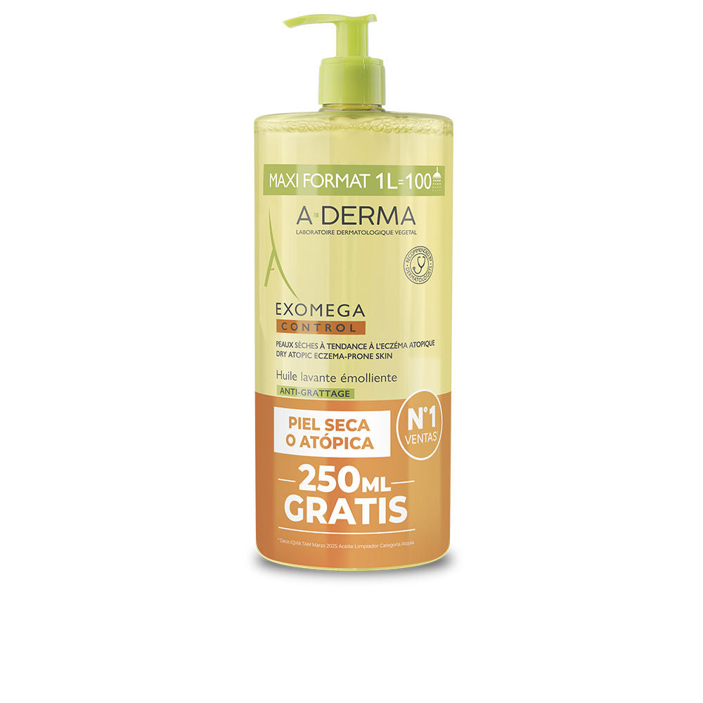 EXOMEGA CONTROL emollient shower oil 1000 ml