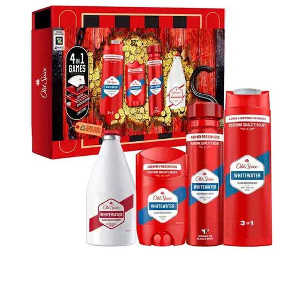 OLD SPICE WHITEWATER CASE 4 pcs