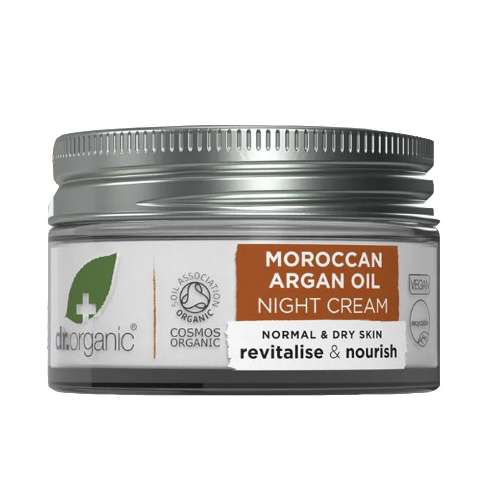 Dr. Organic Argan Night Cream 50 Ml - Salevare.com
