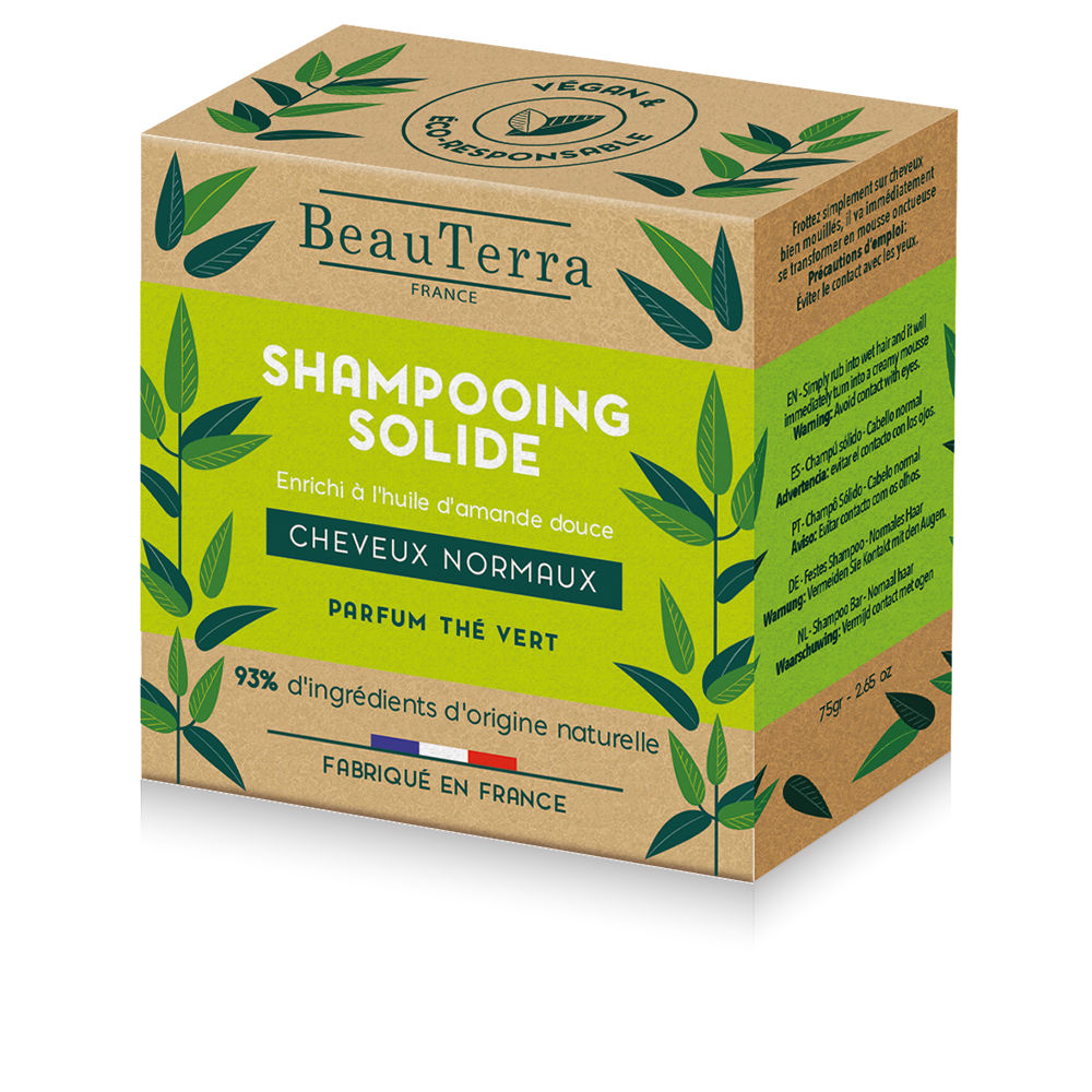 Beauterra Solide Champú Té Verde 75 Gr