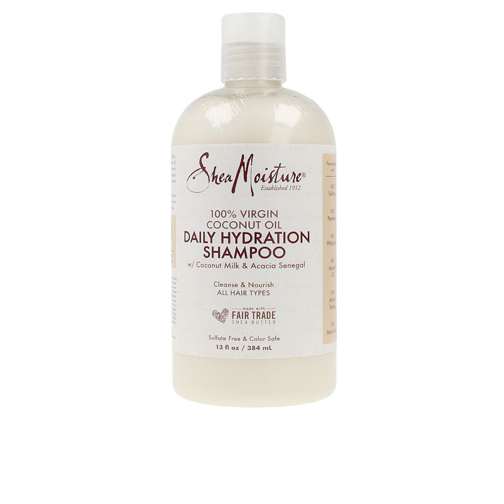 Shea Moisture 100% Virgin Coconut Oil Daily Hydration Shampoo 384 Ml