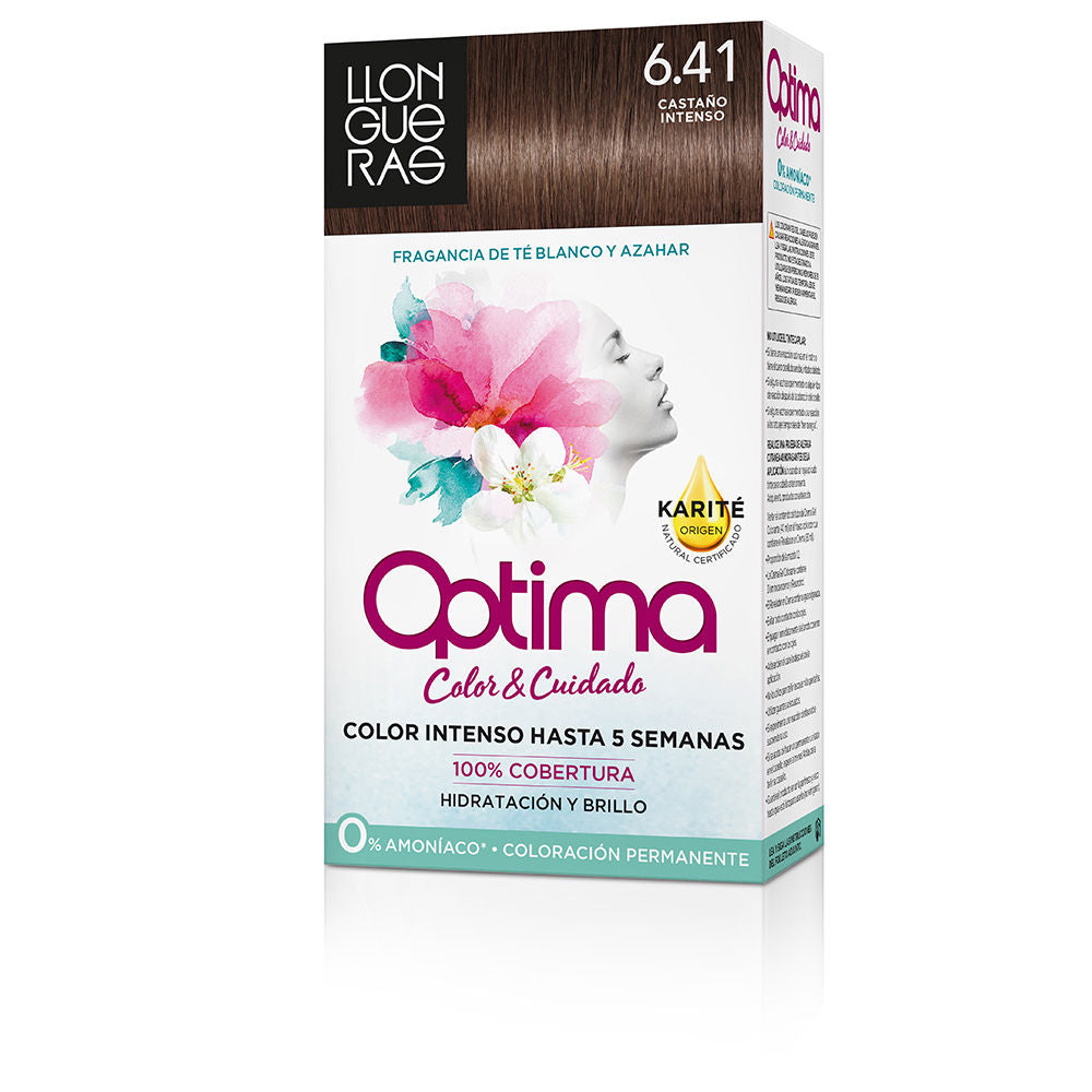 Llongueras Optima Hair Colour #6.41-Bombón Chocolate 1 U