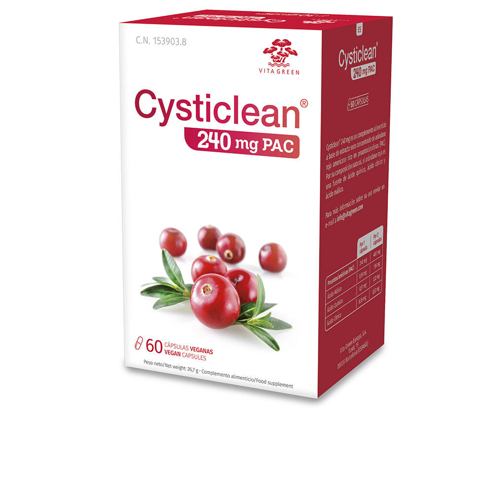 CYSTICLEAN CLASSIC 240 mg of PAC and Cranberry capsules 60 units