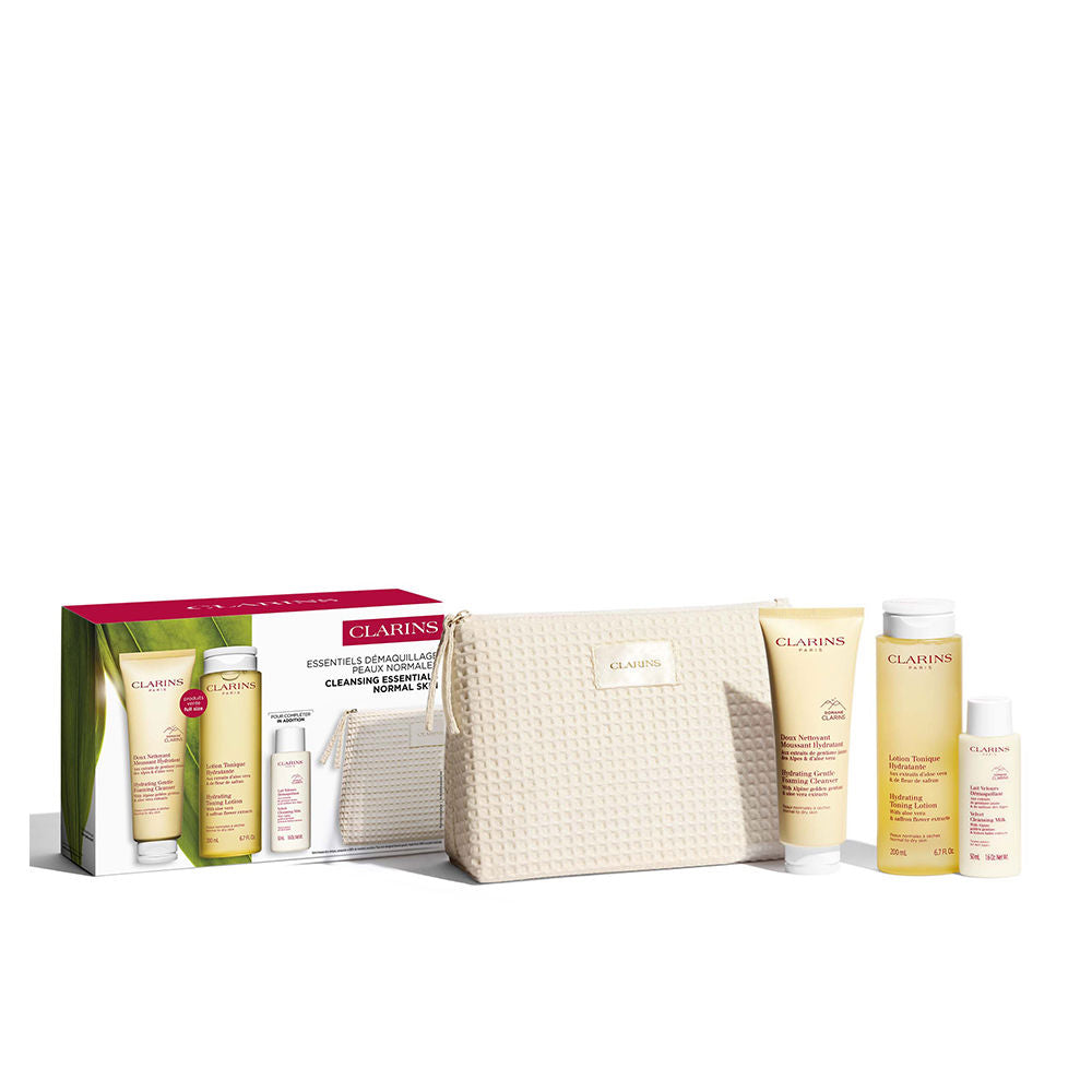 NORMAL-DRY SKIN CLEANSING ESSENTIALS 4-PIECE SET