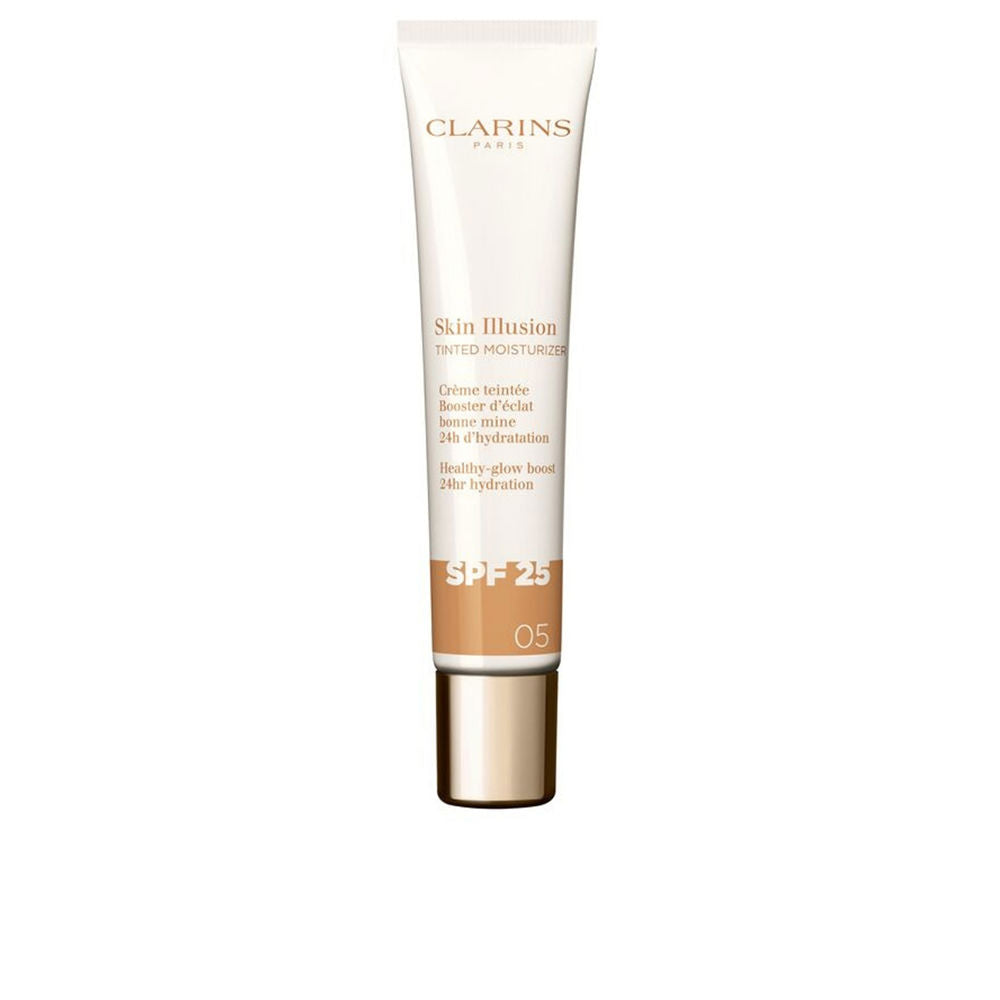SKIN ILLUSION TINTED MOISTURIZER anti-aging tinted glow treatment SPF 25 #05 40 ml
