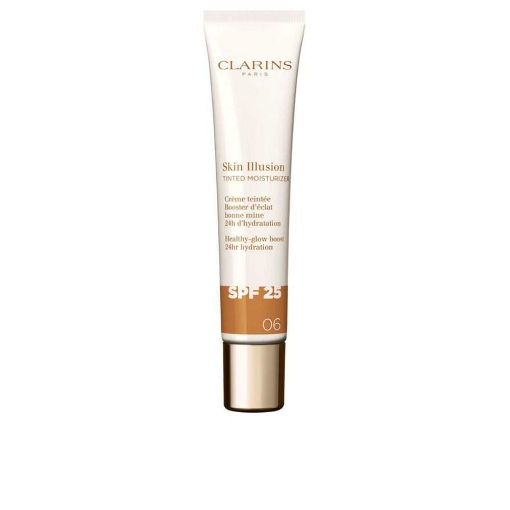 SKIN ILLUSION TINTED MOISTURIZER anti-aging tinted glow treatment SPF 25 #06 40 ml